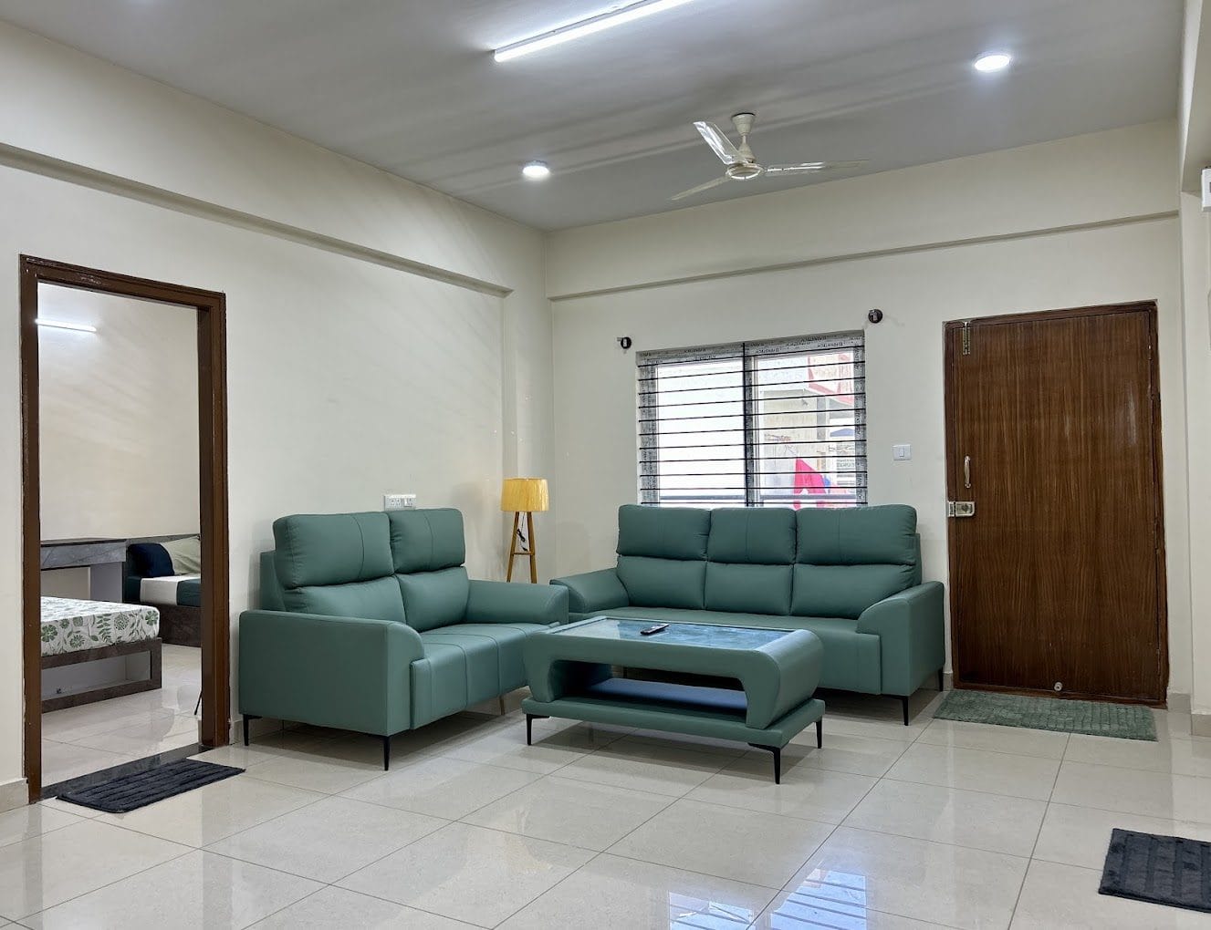 Single and double sharing rooms — Infinity Space, Yeshwanthpur, Bengaluru